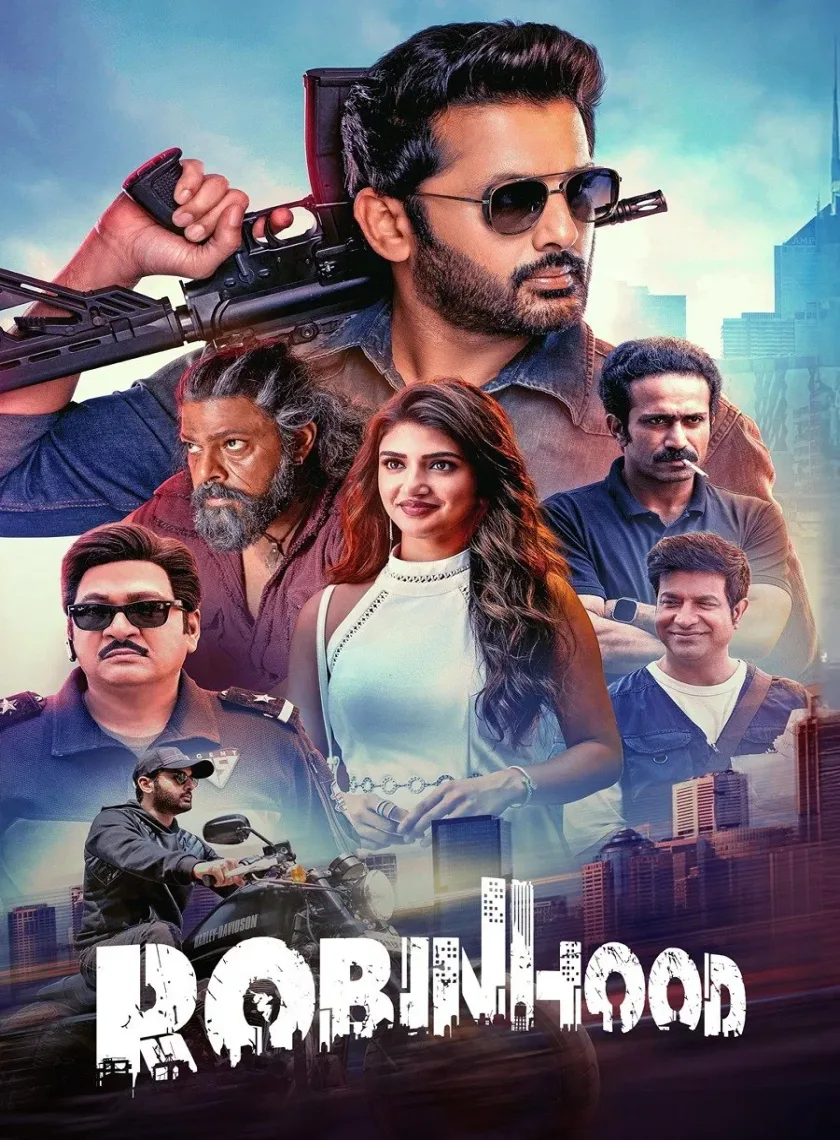 Robinhood (2025) (Hindi + Telugu) Dual Audio UnCut South Movie HD ESub (? New Full Hindi Dubbed)
